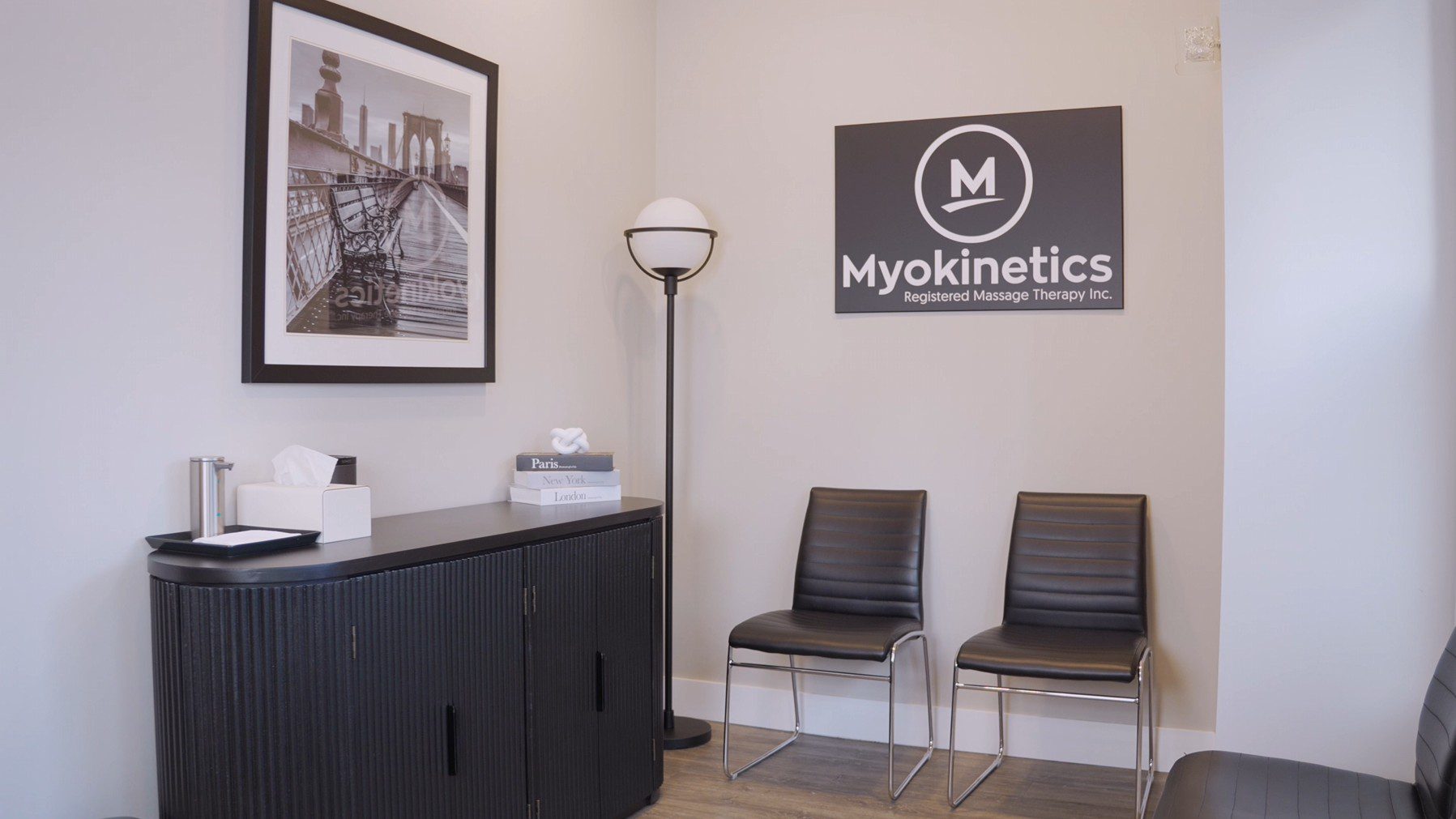 myokinetics waiting room area